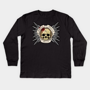 Blood, Sweat, & Steel Kids Long Sleeve T-Shirt